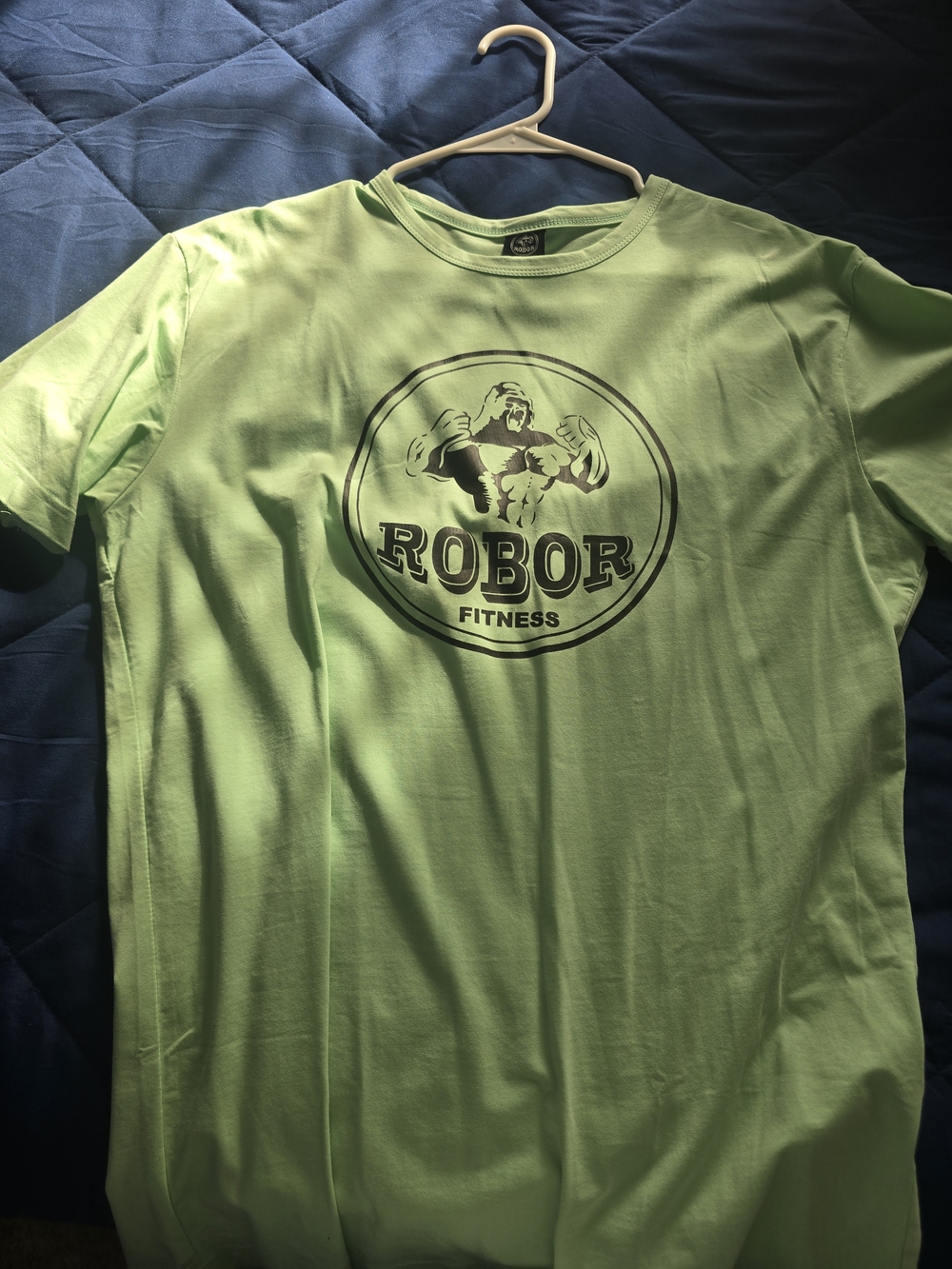 Men's Short-Sleeve Crew Tee in Lime Green